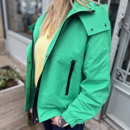 Parka verte ANGUN Rino&pelle